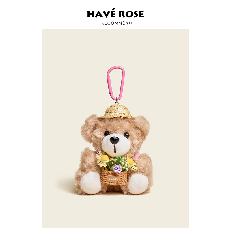 HAVEROSE Baked Bear Bag Pendant
