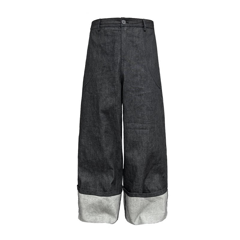 JCAESAR Retro Flanged Original Cow Jeans