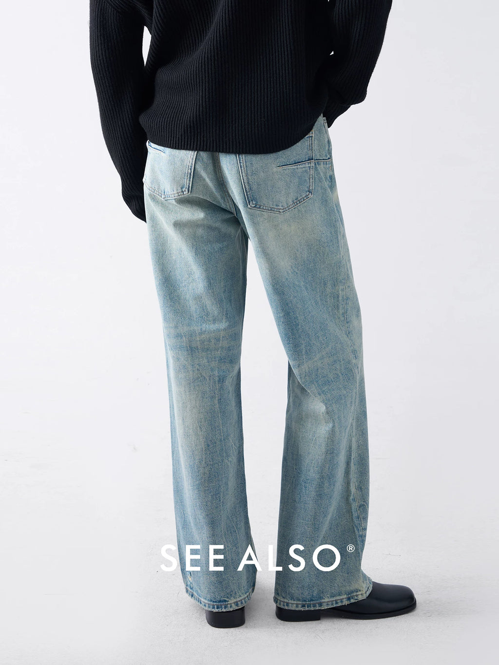 SEE ALSO Vintage Straight Ripped Jeans