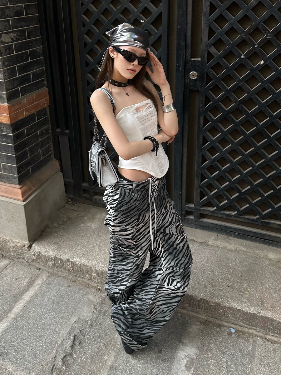 DND4DES Destroy Spice Girl Fish Bone Tube Top