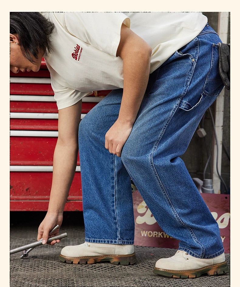 Dickies Straight Denim Multi-Pocket Overalls