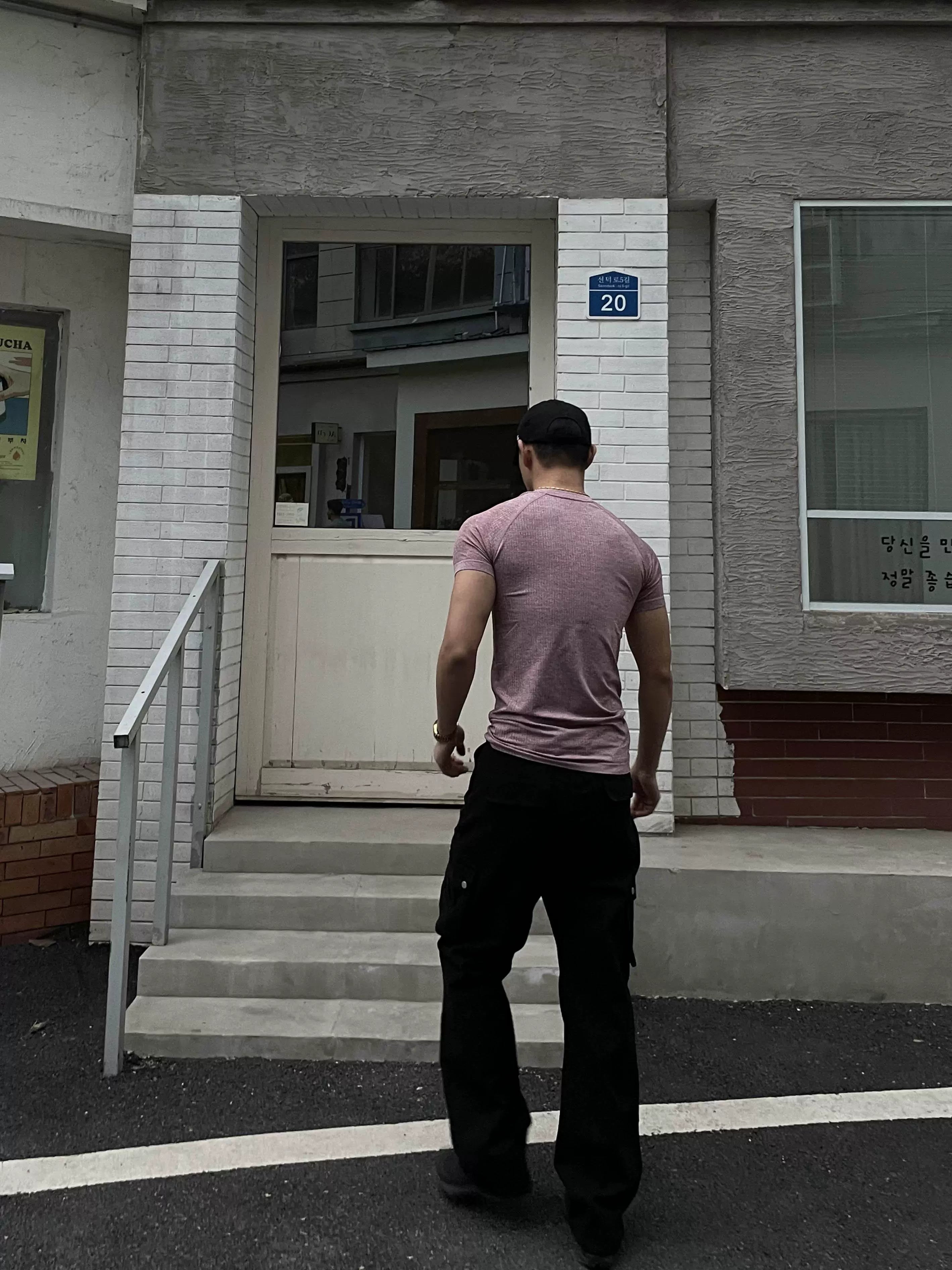 GTAL Quick Drying Fitness Elastic Slim Fit Crew Neck Tee