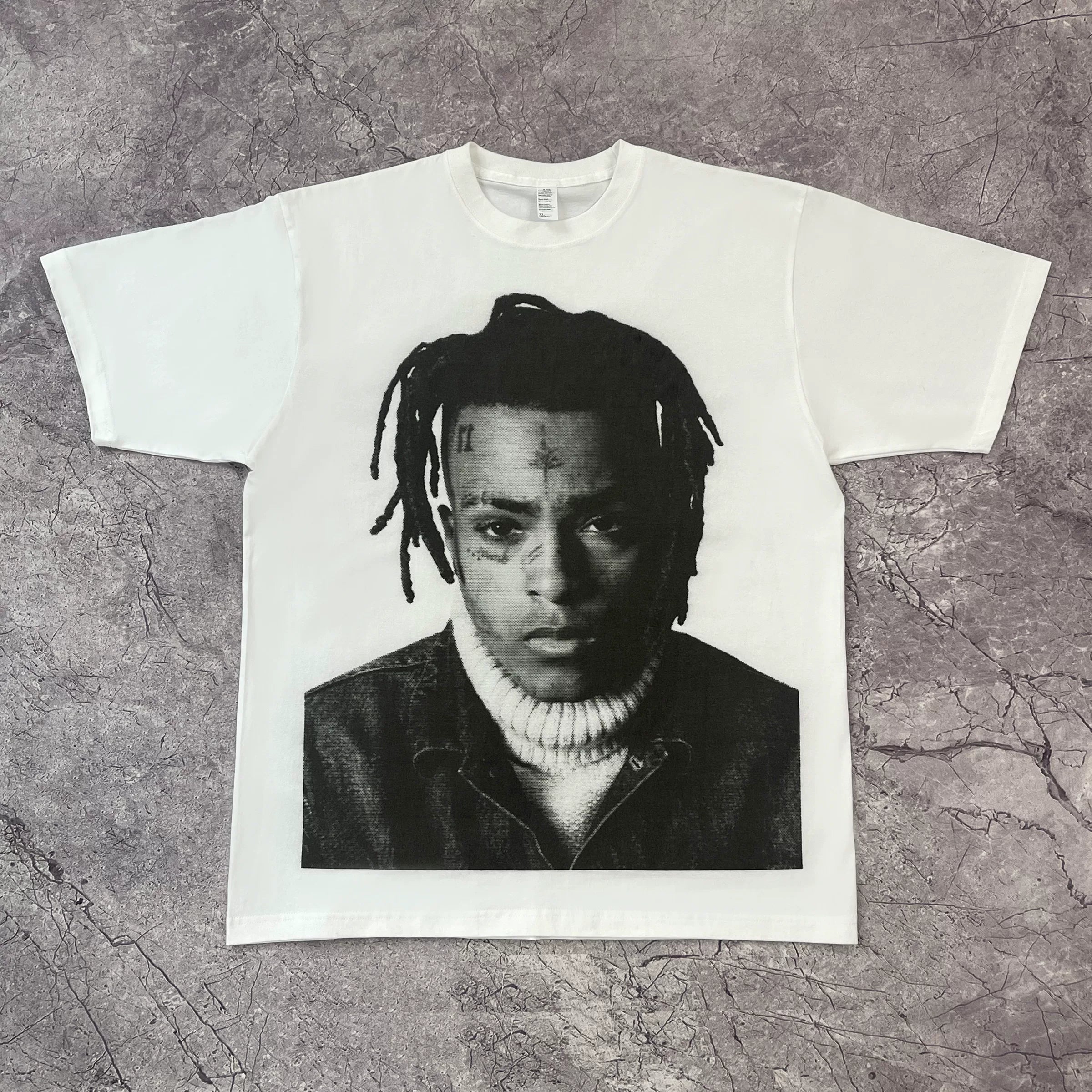 DKNT Character Print Casual Loose Tee