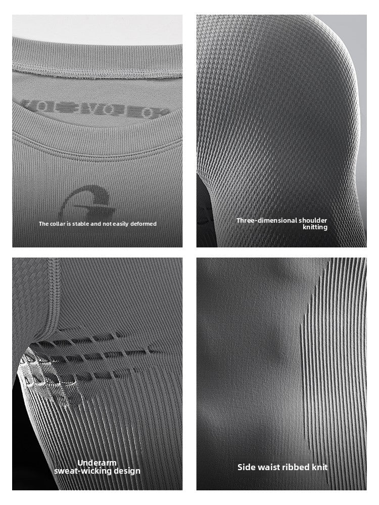 Golovejoy Quick Drying Slim Fit Sports Long Sleeve