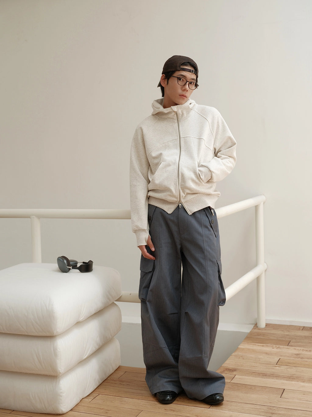 CARPEM Short Sport Zip Hooded Sweater