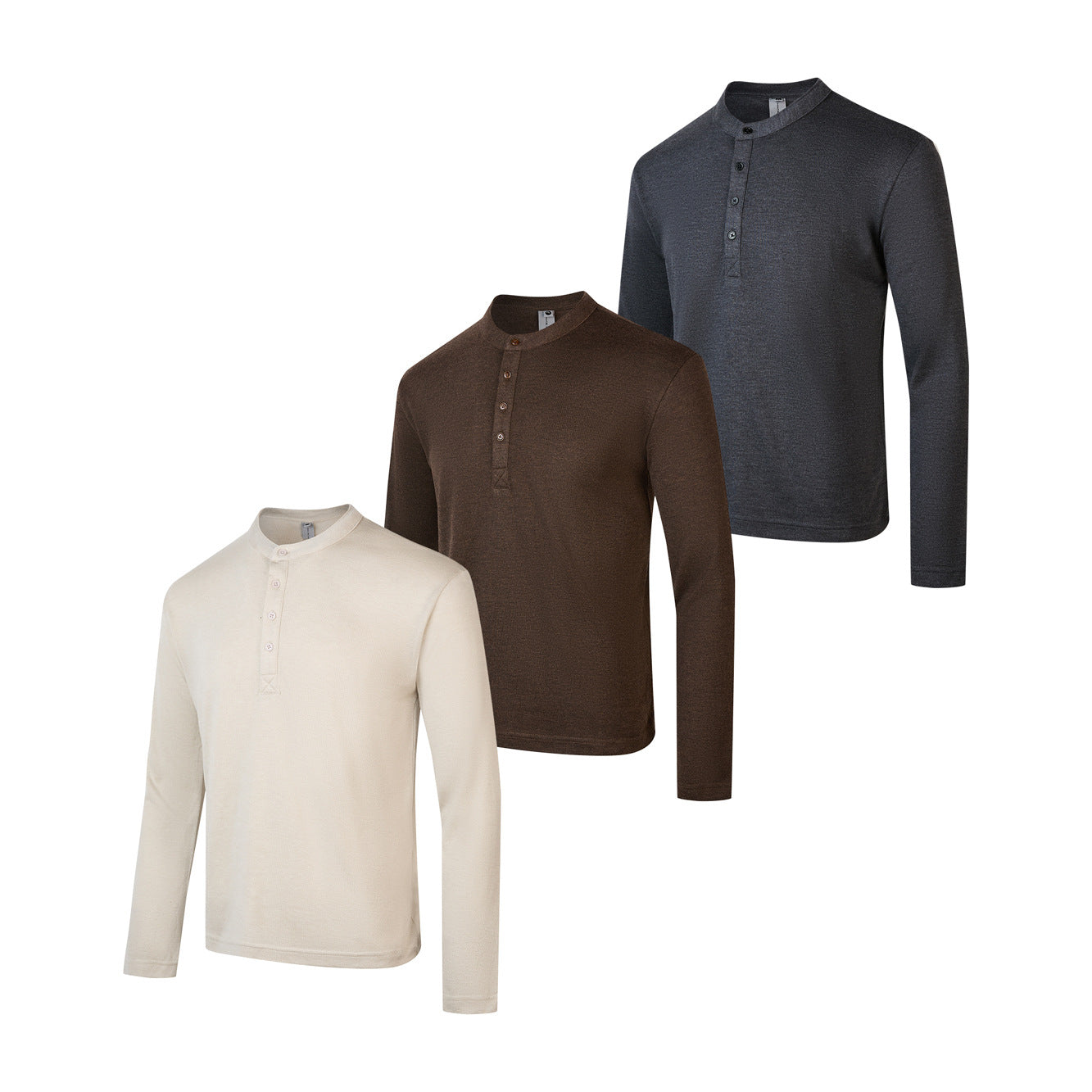 EME Henly Collar Bottom Long Sleeve