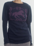 In Two Twos Fake Two Medium and Long Pony Sweaters