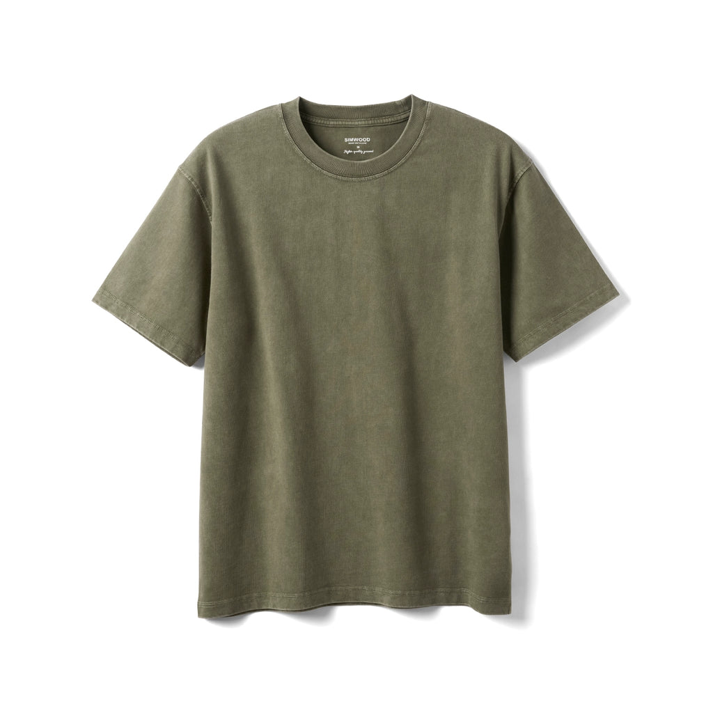 SIMWOOD High Quality Washed Tee