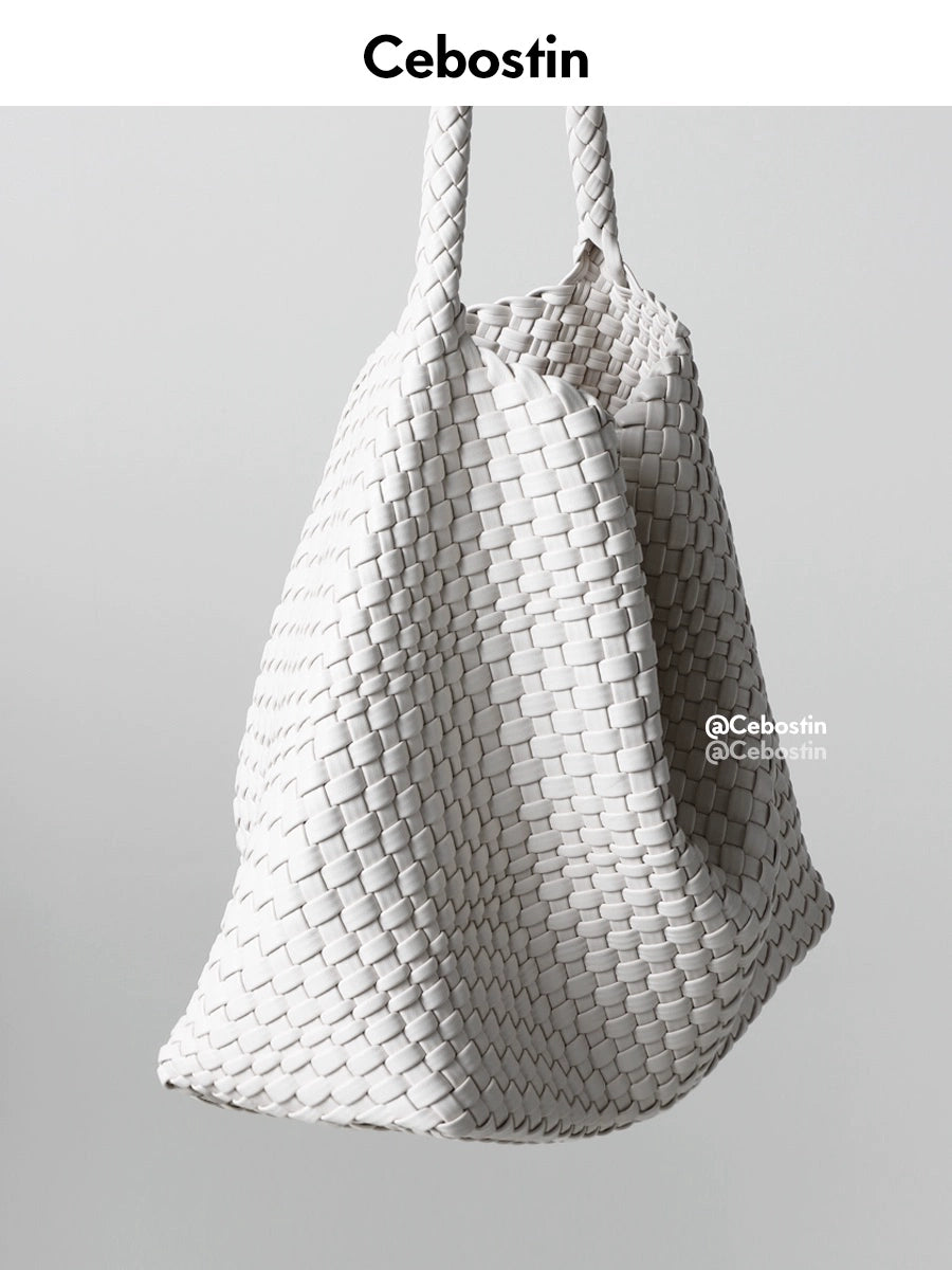 Cebostin Premium Sense Braided Large Capacity Tote Bag