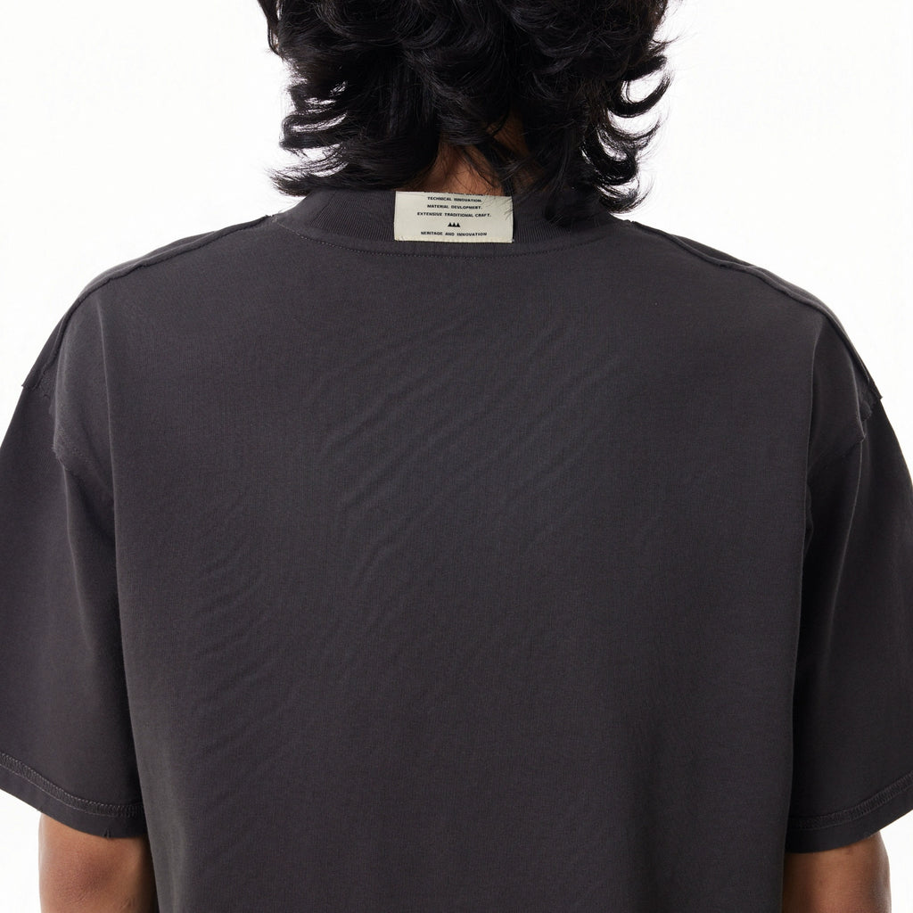 BTSG Oversize Short Sleeve Casual Versatile Basic Tee