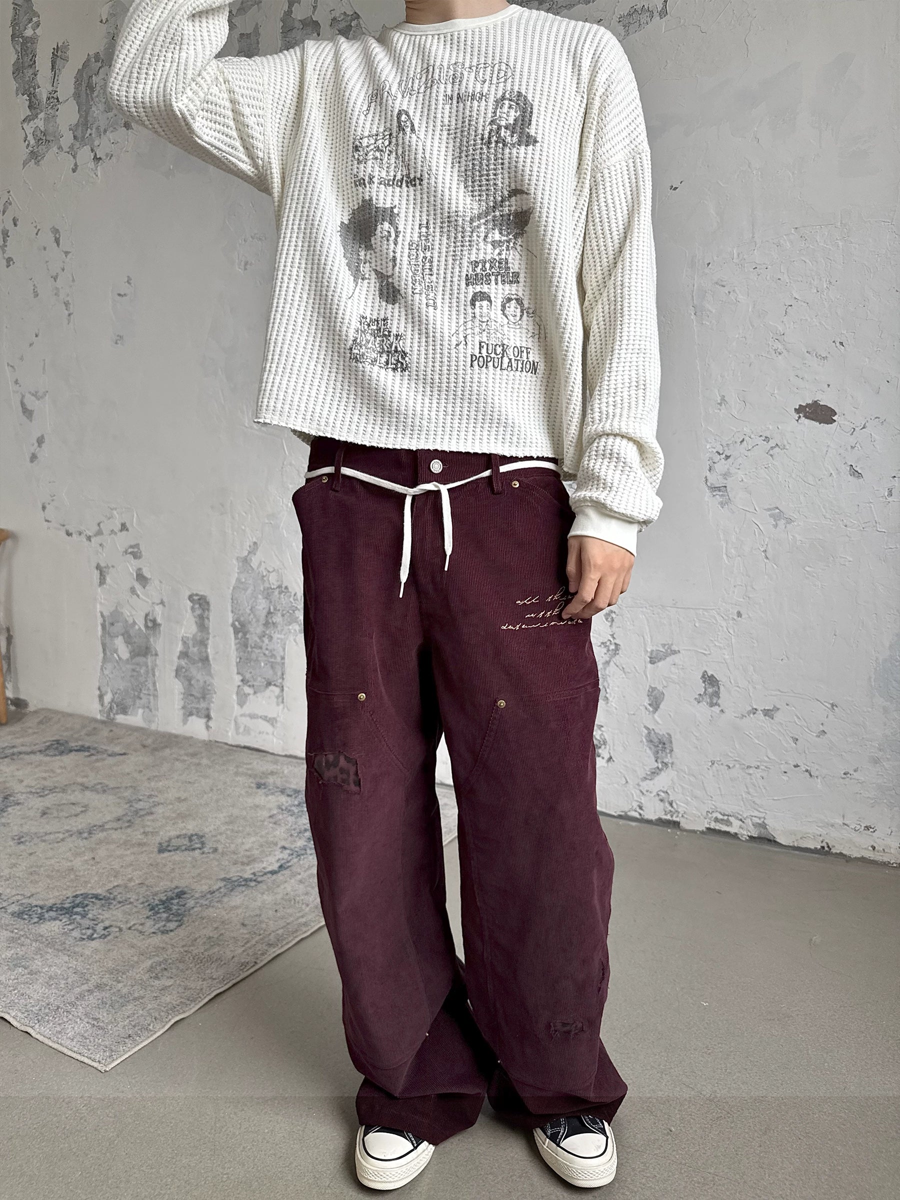 Erole "Sin Redemption" Rough Woven Sweater