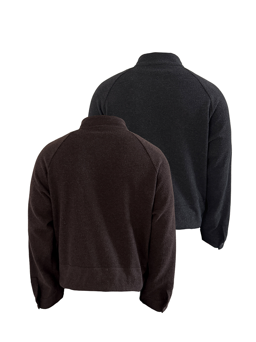 JCAESAR Strap-on Shoulder Harrington Jacket