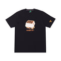Chillhigh Delicious Burger Shop Theme Print Crew Neck Tee