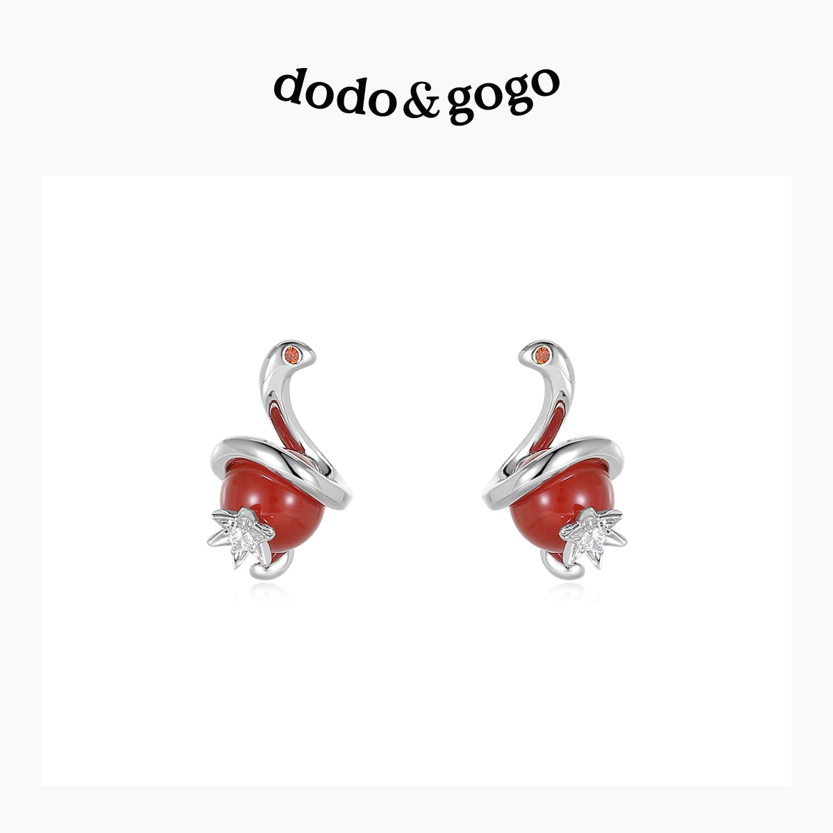 DODOGOGO Spirit Snake Light Luxury Premium Earrings