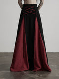 INDULGE Contrasting Color Versatile Casual Dress