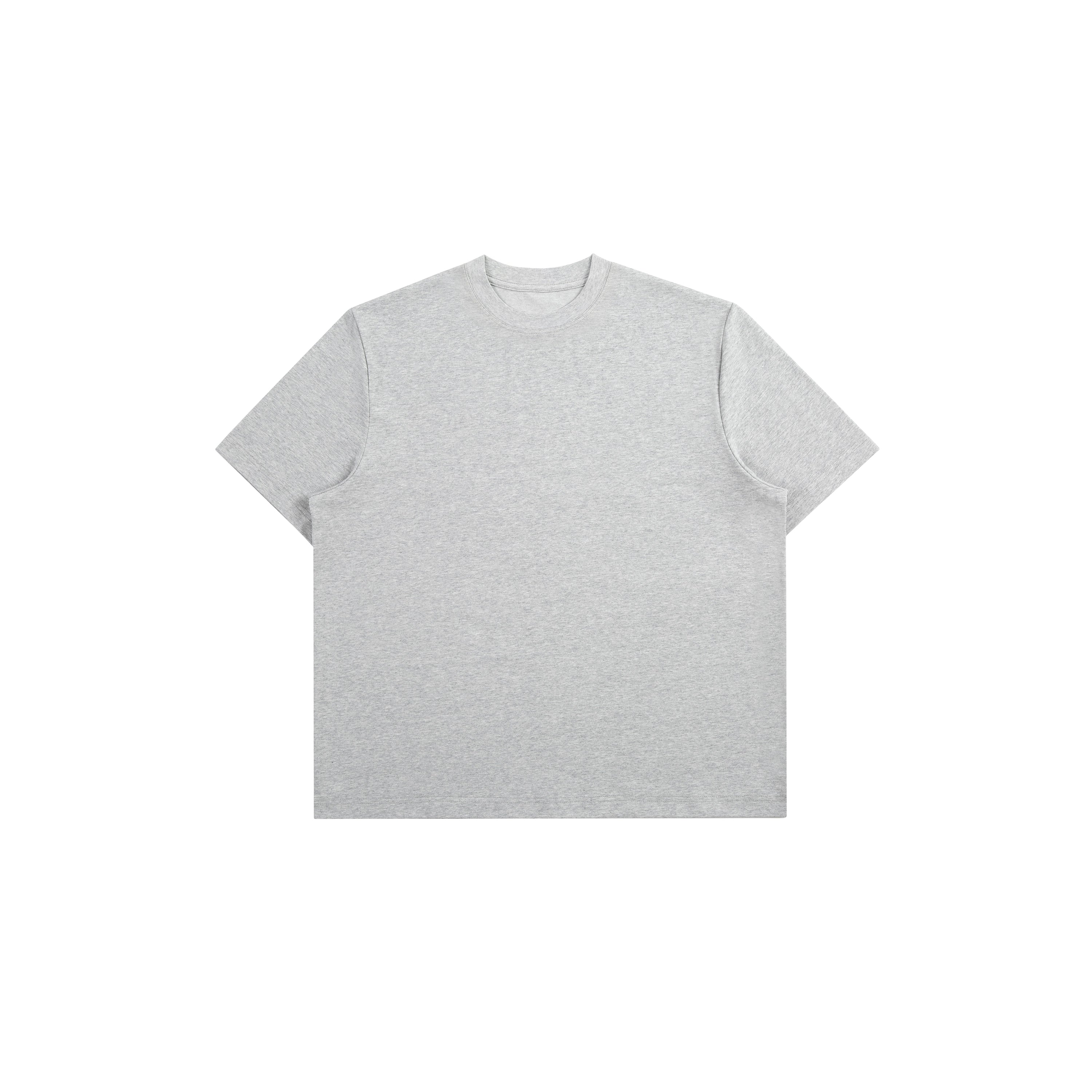 PLUS NO LOGO Small Neckline Short Wide Cool Tee