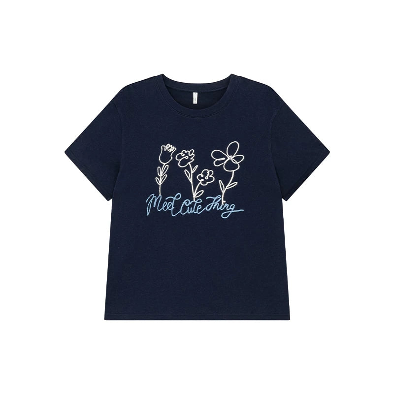 KANO Casual Round Neck Lazy Tee