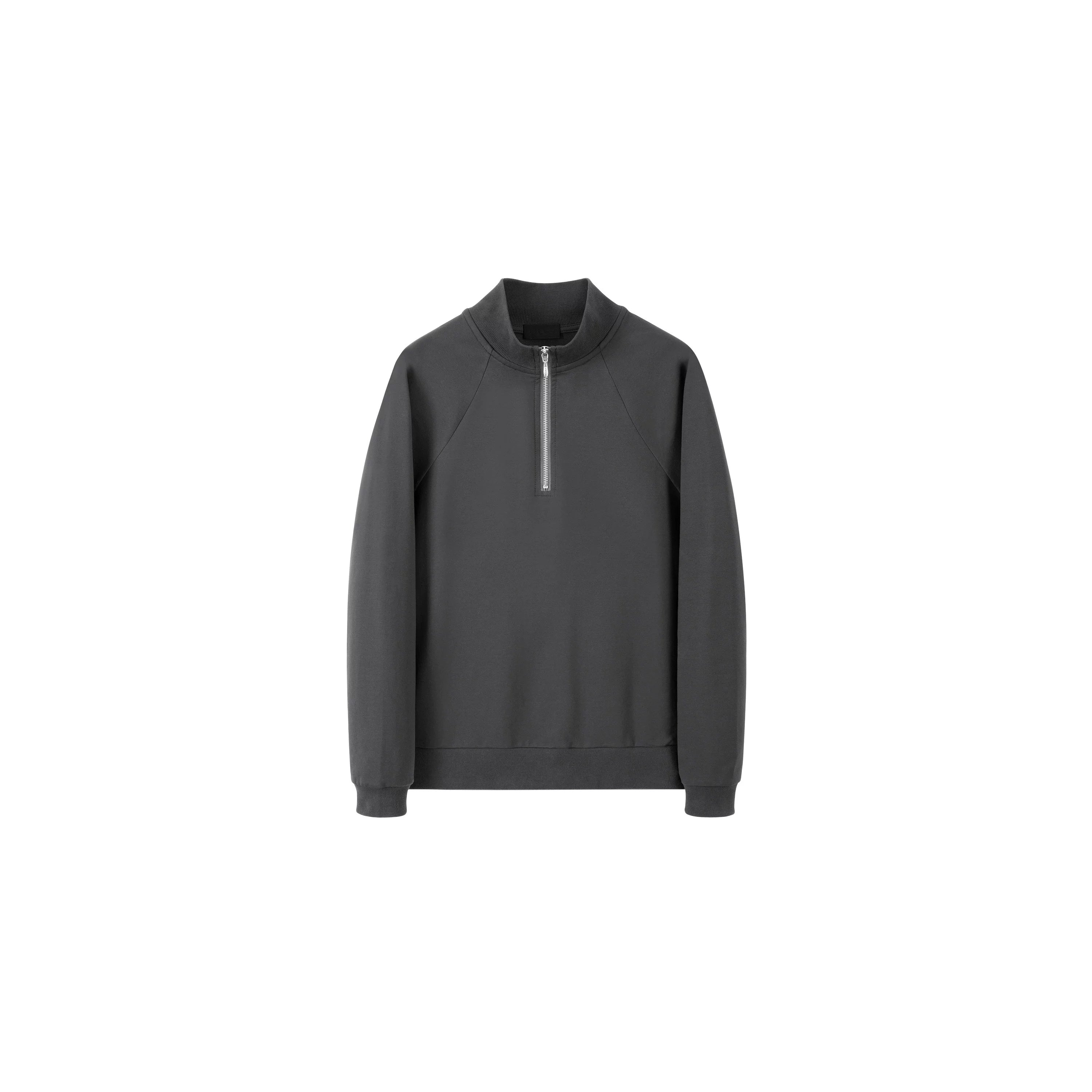 PLUS NO LOGO Half Zip Shoulder Sweater