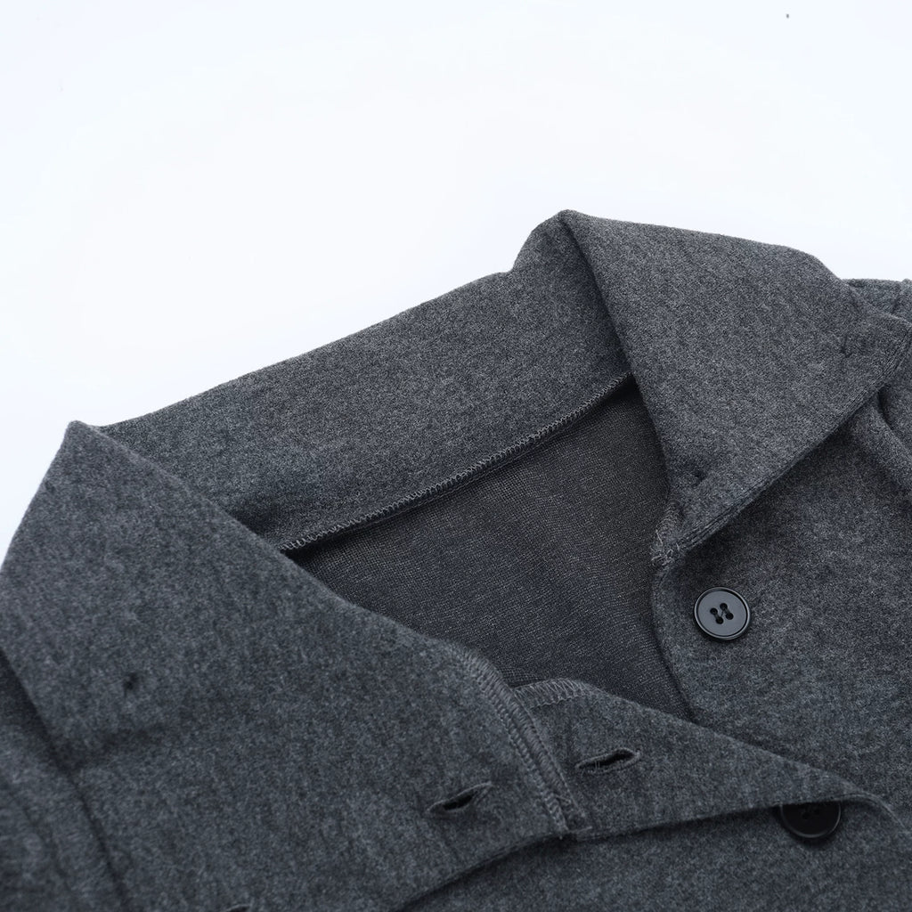 Instunning Turtleneck Long-sleeved Breasted Belt Temperament Dress