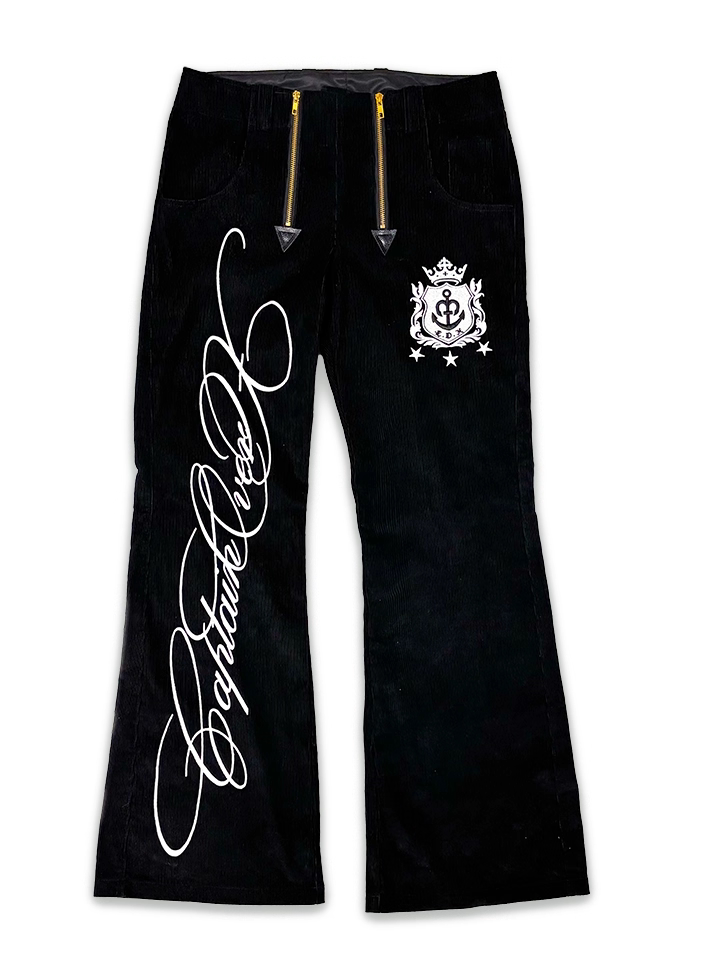 BSSHTTWASIL Helmsman Embroidered Corduroy Pants