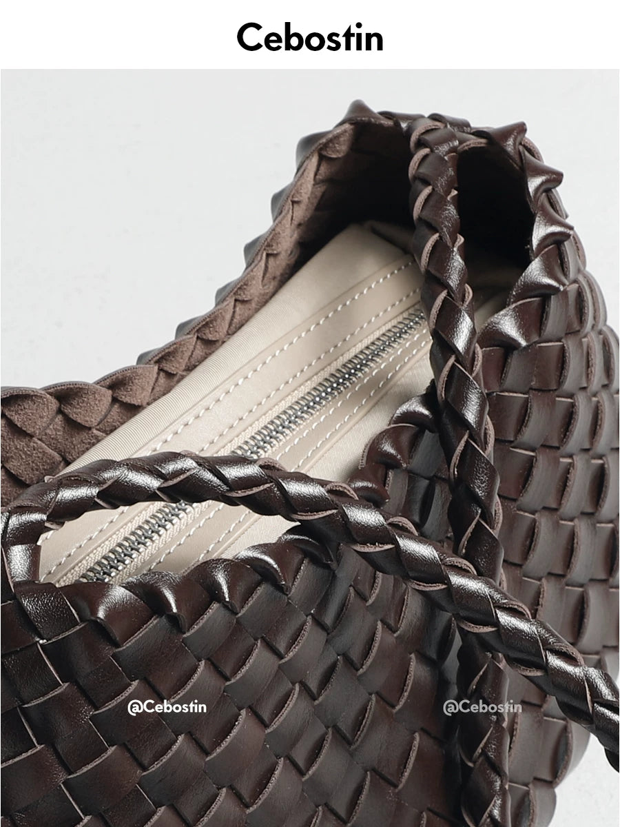 Cebostin Premium Sense Hand-woven Underarm Bag