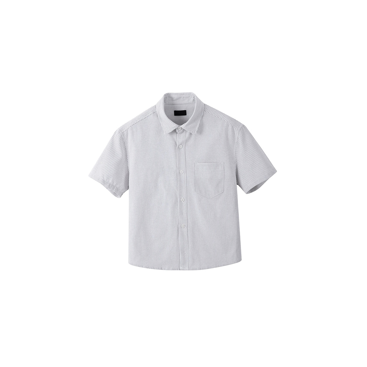 PLUS NO LOGO Striped Short Sleeve Shirt