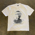 UPUPXIA Ink Portrait Printing Loose Tee