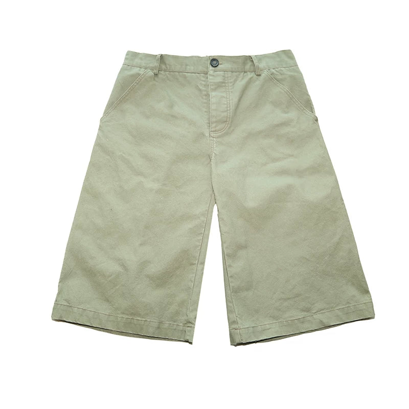 TREclub Vintage Casual Seven-Point Tooling Shorts