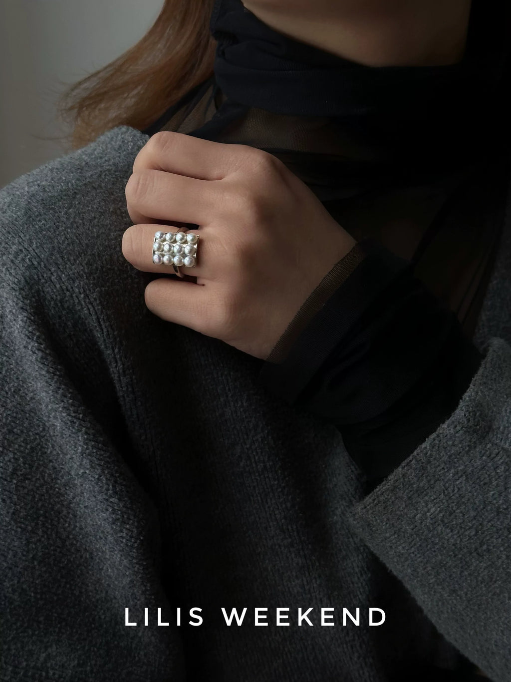 Lilis Weekend Exquisite Natural Pearl Ring
