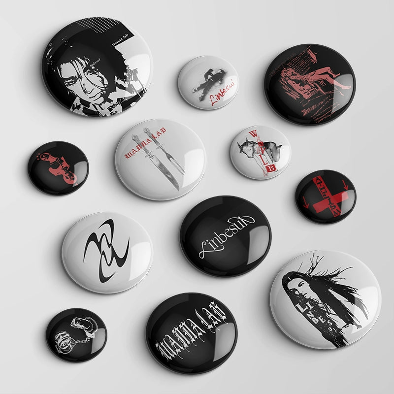 WANNA LAB with Niche Retro Trend Brooch