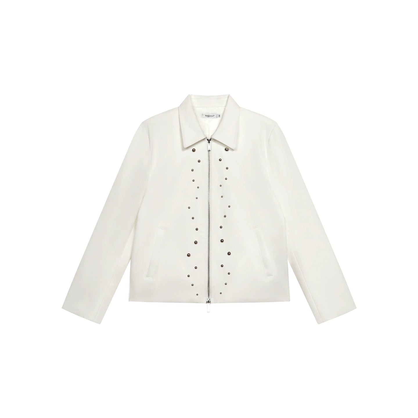 FUNKYFUN Irregular Semi-round Rivet Suit Jacket