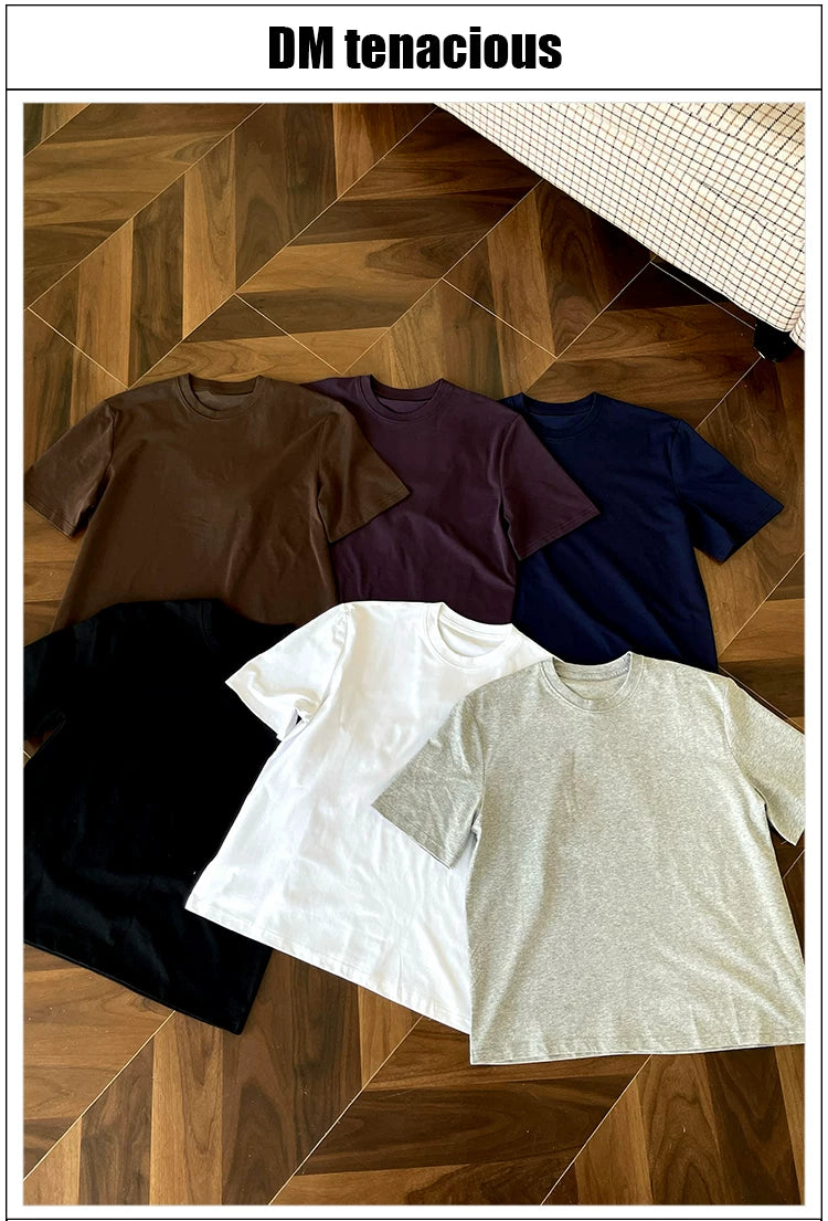 DM Tenacious  Antibacterial Quick Drying Small Neckline Tee