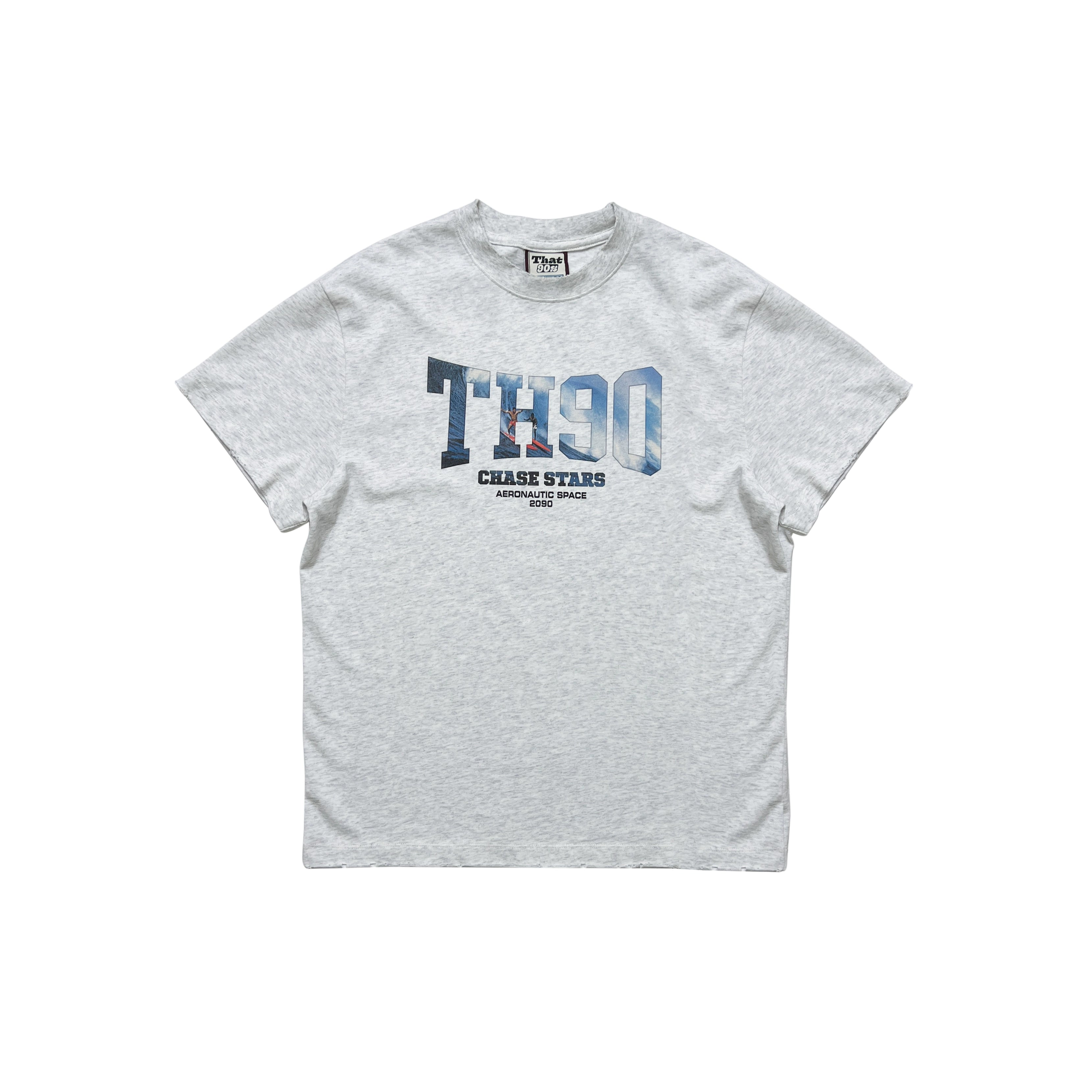 TH90 Cutscene Surf Flower Yarn Cotton Tee