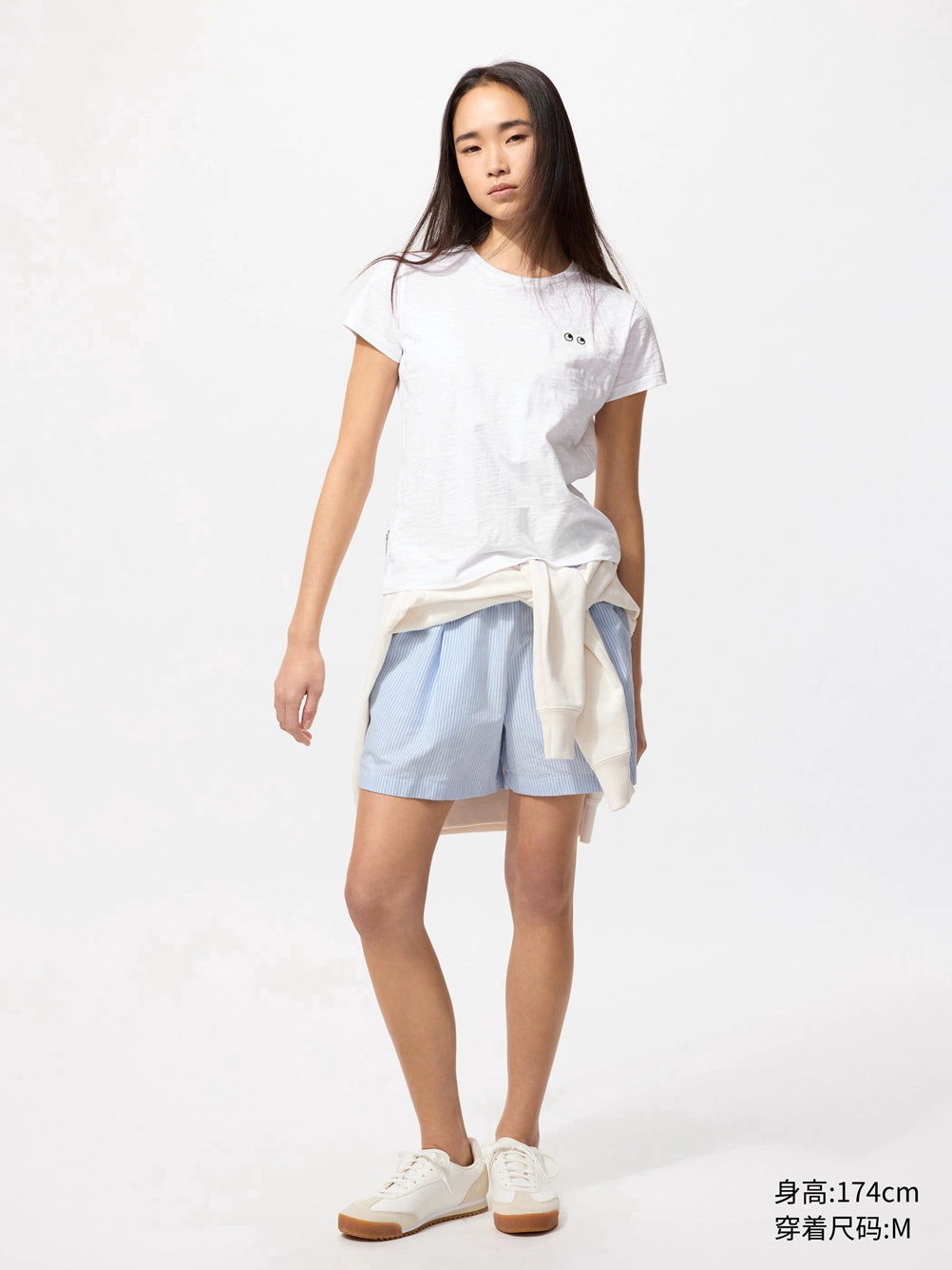 Uniqlo Casual Versatile Bamboo Yarn Tee