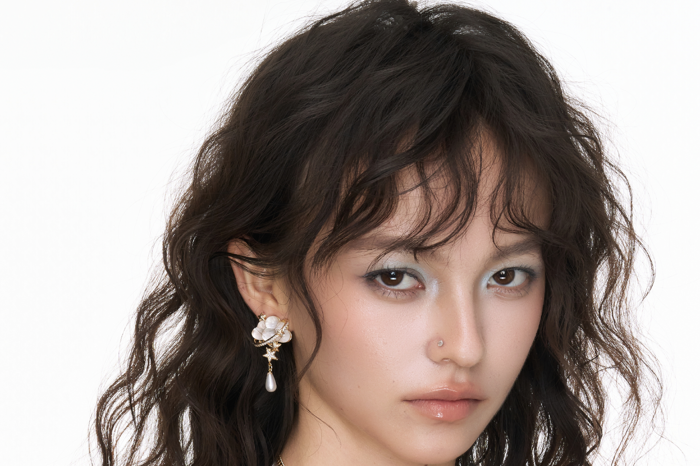 SUMIYAKI Temperament Diamond-encrusted Light Luxury Earrings