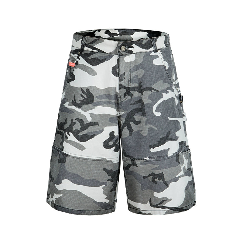 Remedy Camouflage Wide Leg Casual Tooling Shorts