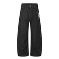 11KN Loose Versatile Straight Wide Leg Pants