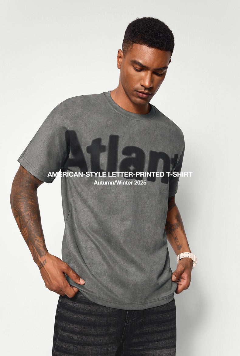 Inflation Loose Tide Brand Casual Tee