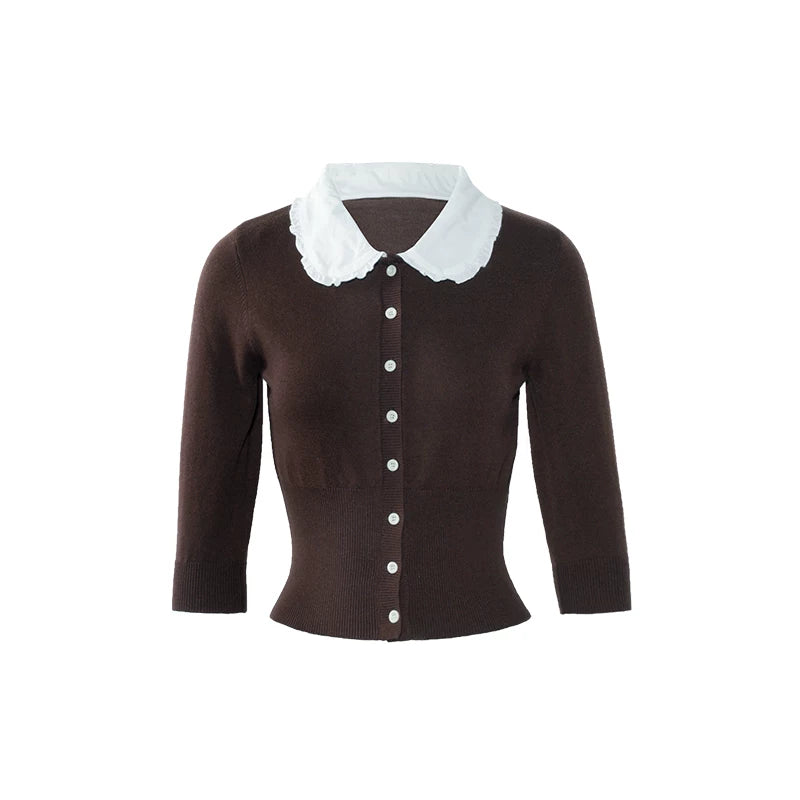 Audwyn Stitching Contrasting Slim Tee