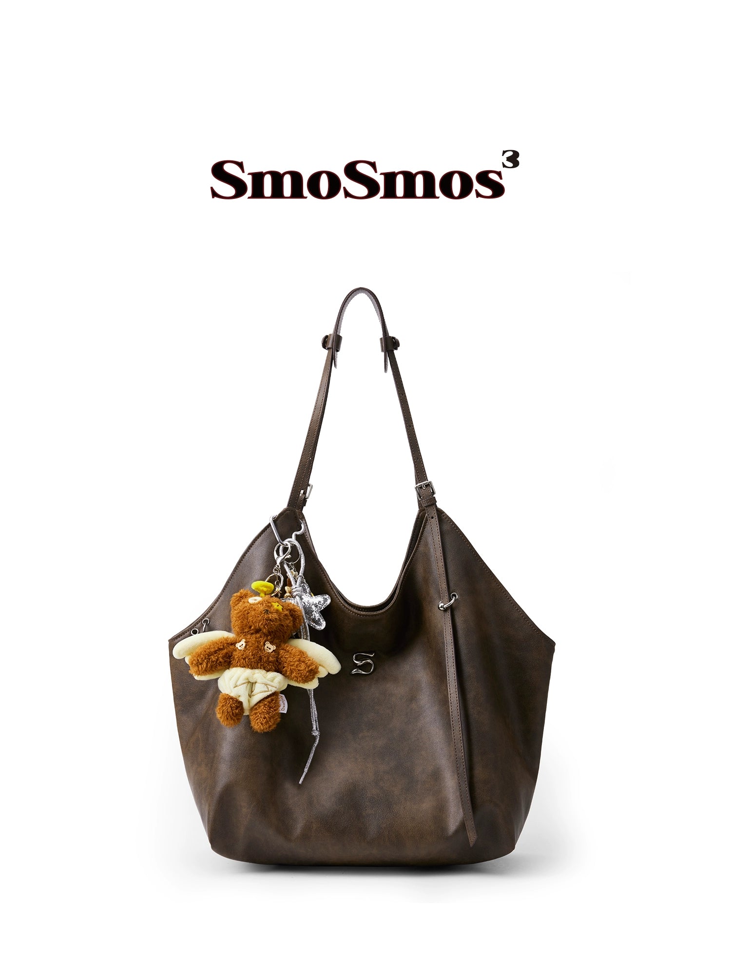 SmoSmos Vintage Commuter Shoulder Tote Bag