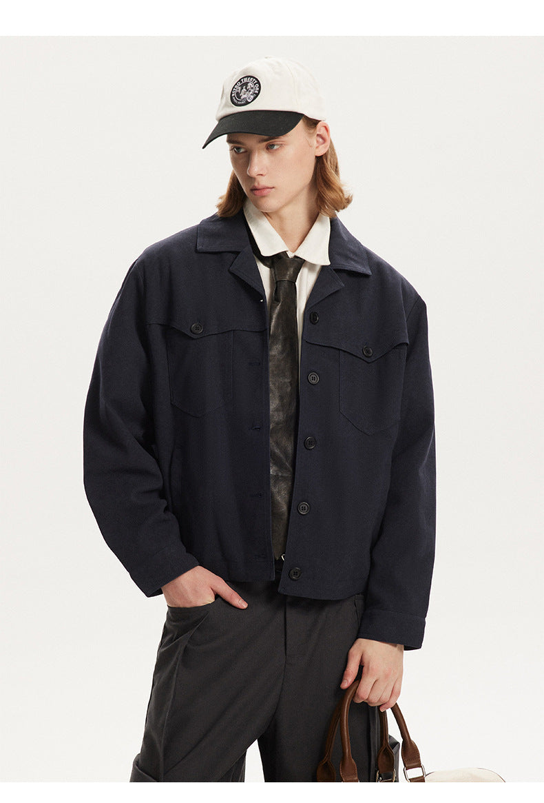 MADEEXTREME Lapel Suedue jacket