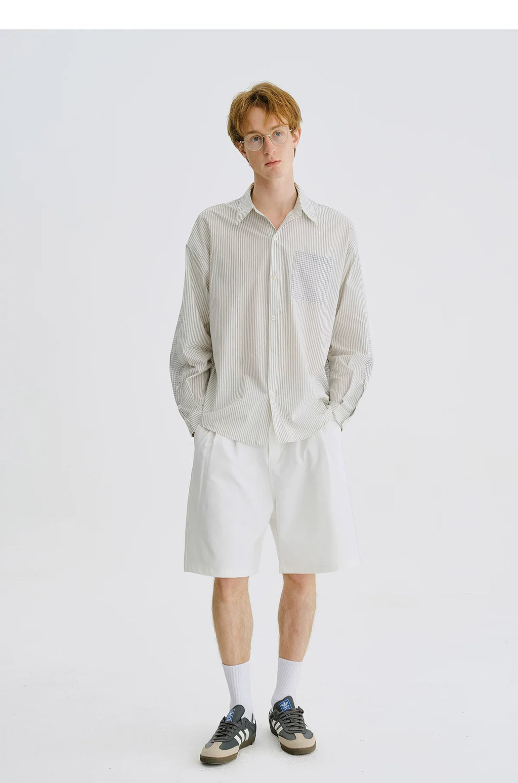 LIVINGTOWN Versatile Casual Simple Loose Shorts
