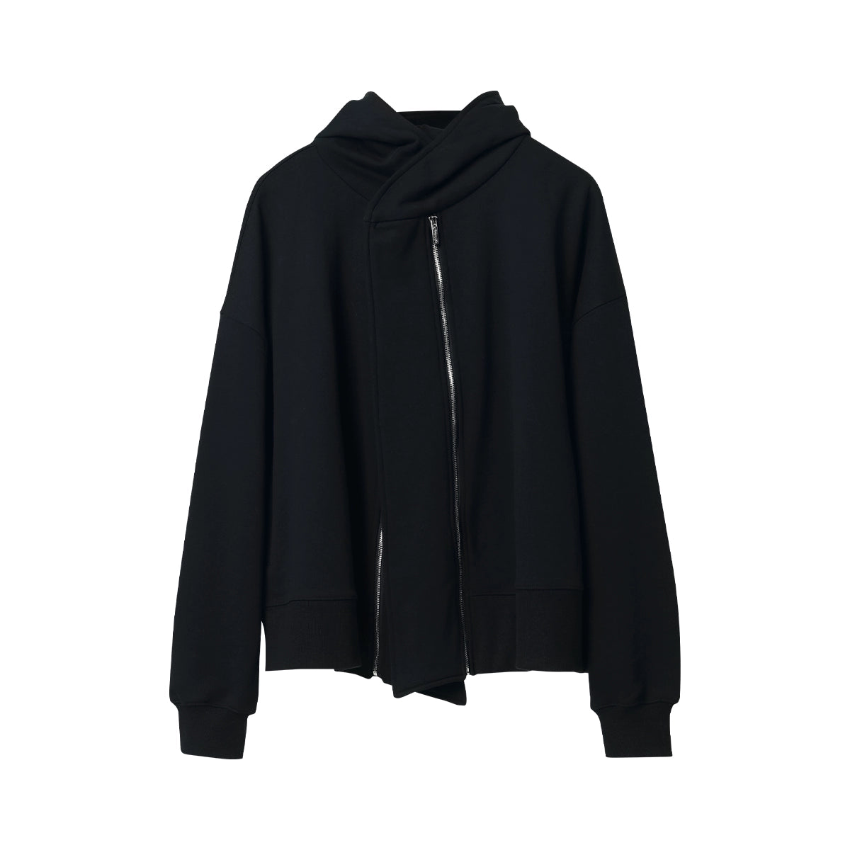 FUNKYFUN Zip-up Hooded Cardigan Jacket