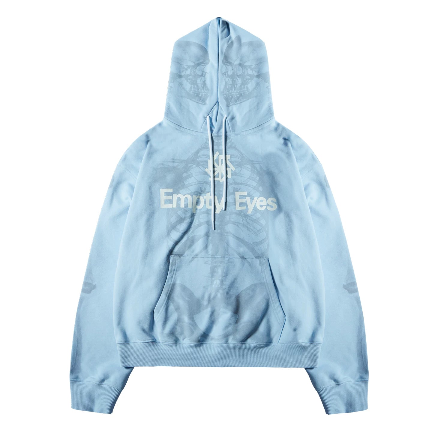 Empty Eyes Vintage Light Variable Loose Hooded Sweater