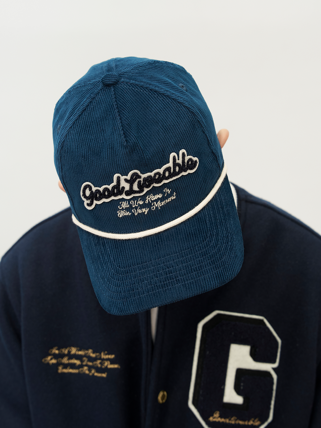GOODLIVEABLE Retro Corduroy Thermal Cap