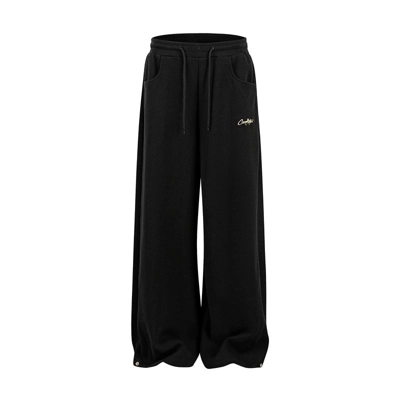 CoosRetro Loose Casual Fleece Sweatpants