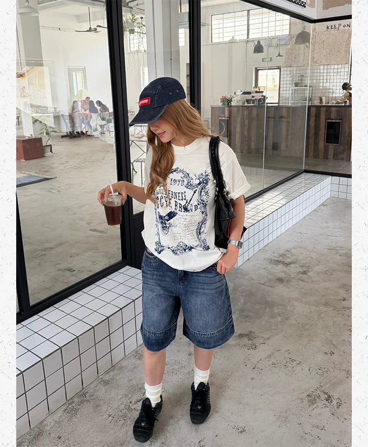 CCYE Casual Loose Versatile Tee