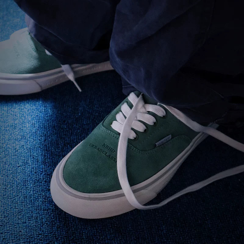 NBHD X VOWPROGRESS 4 Color Low Top Suede Fur Board Shoes
