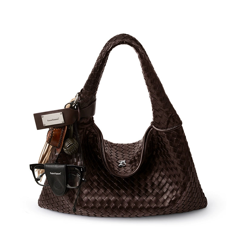 SmoSmos Underarm Braided Large Capacity Bag