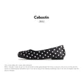 Cebostin Polka Dot Inner Height Increase Shallow Mouth Single Shoe